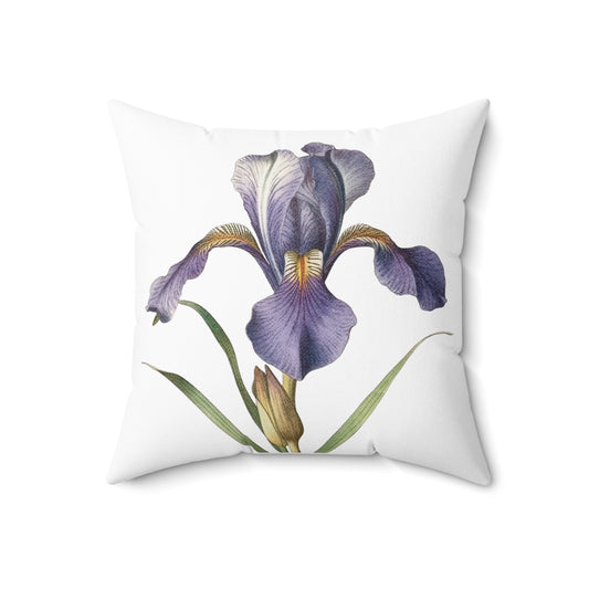 Purple Wildflower Pillow