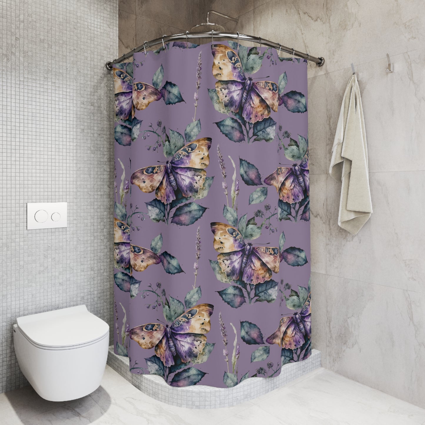 'Whimsical Butterfly Dream' Shower Curtain