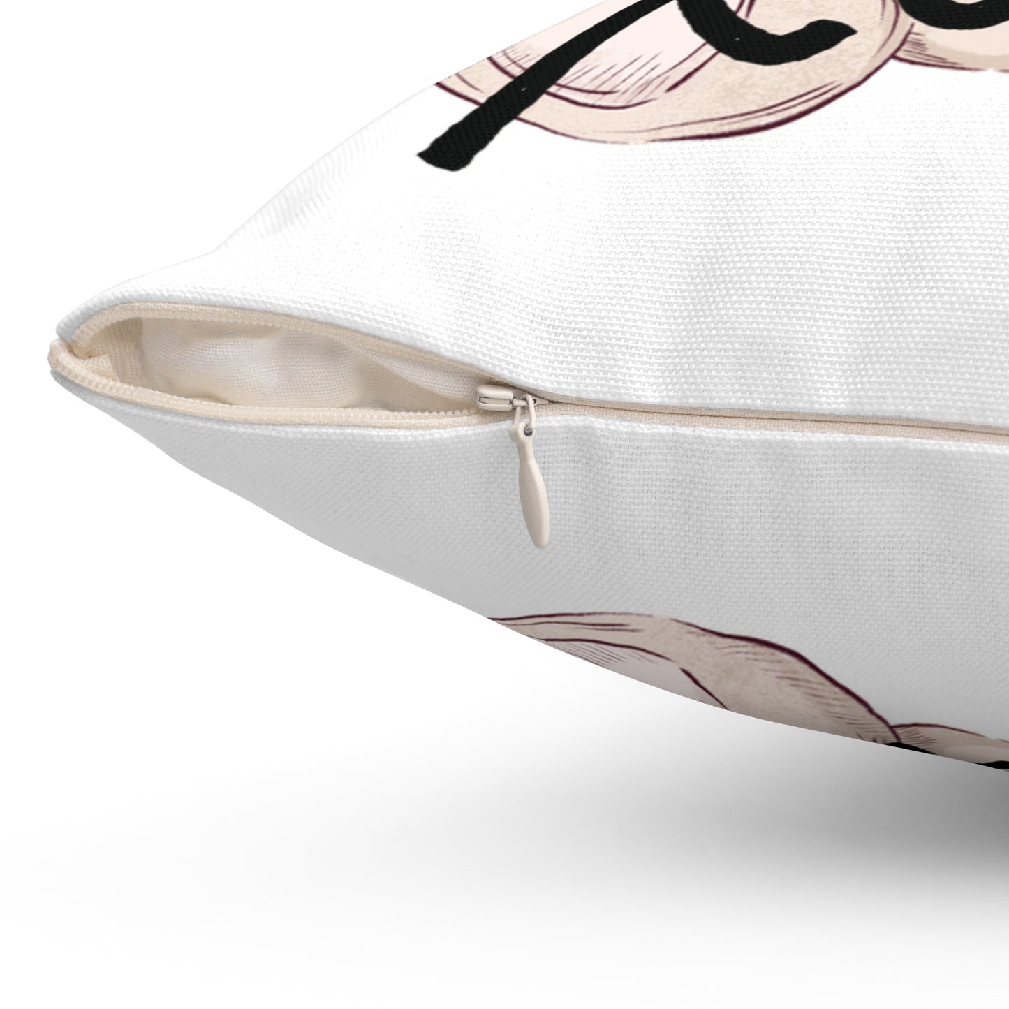 'Teddy Love' Square Pillow