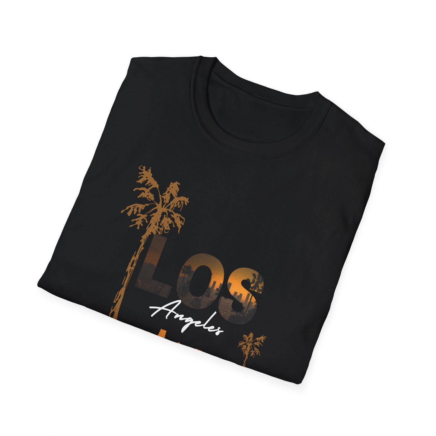 Los Angeles Skyline Graphic T-Shirt - Perfect Summer Wear