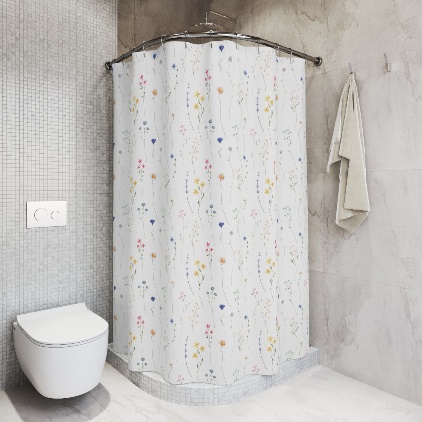 Floral Shower Curtain