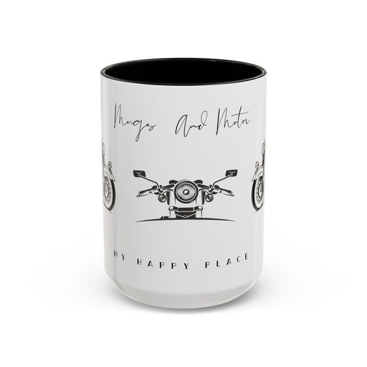 Tassen und Motor – Mein Lieblingsort, Motorradliebhaber-Tasse, 440 ml