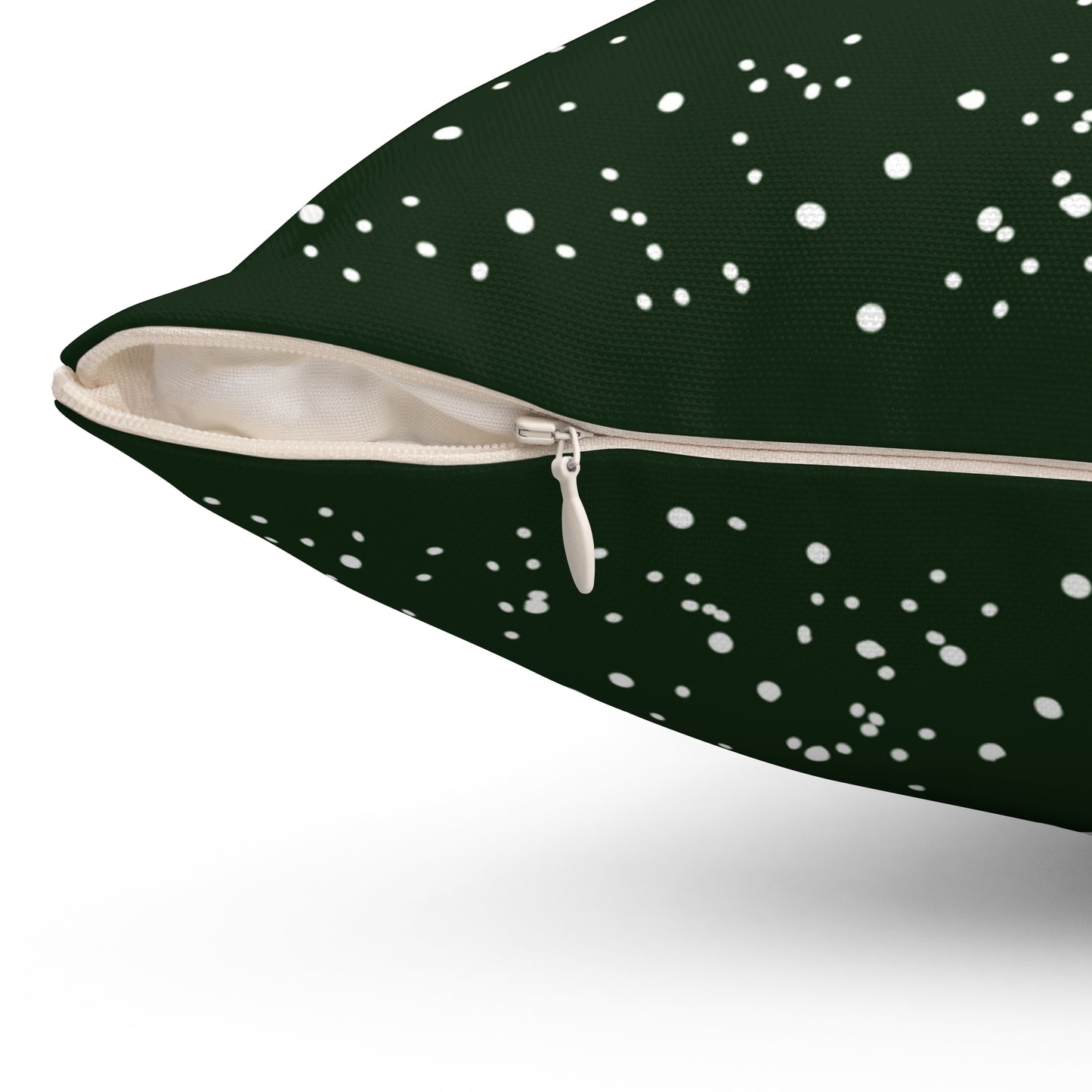 Frosty Merry Christmas Square Pillow