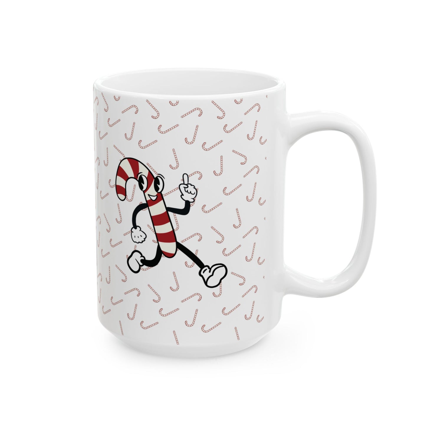 Christmas Candy Cane Mug