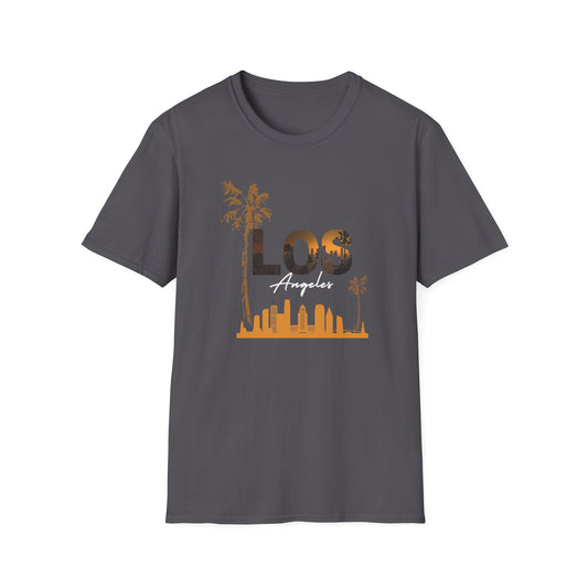 Los Angeles Skyline Graphic T-Shirt - Perfect Summer Wear