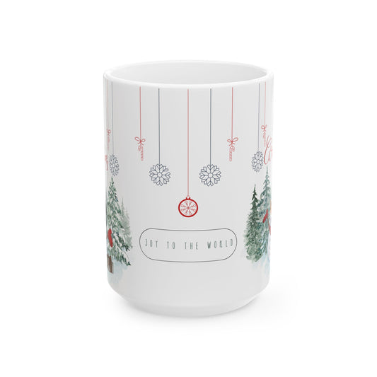 Christmas Joy in every Sip- Ceramic Mug (11oz, 15oz)