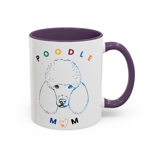 'Poodle Mom' Ceramic Accent Mug (11, 15oz)
