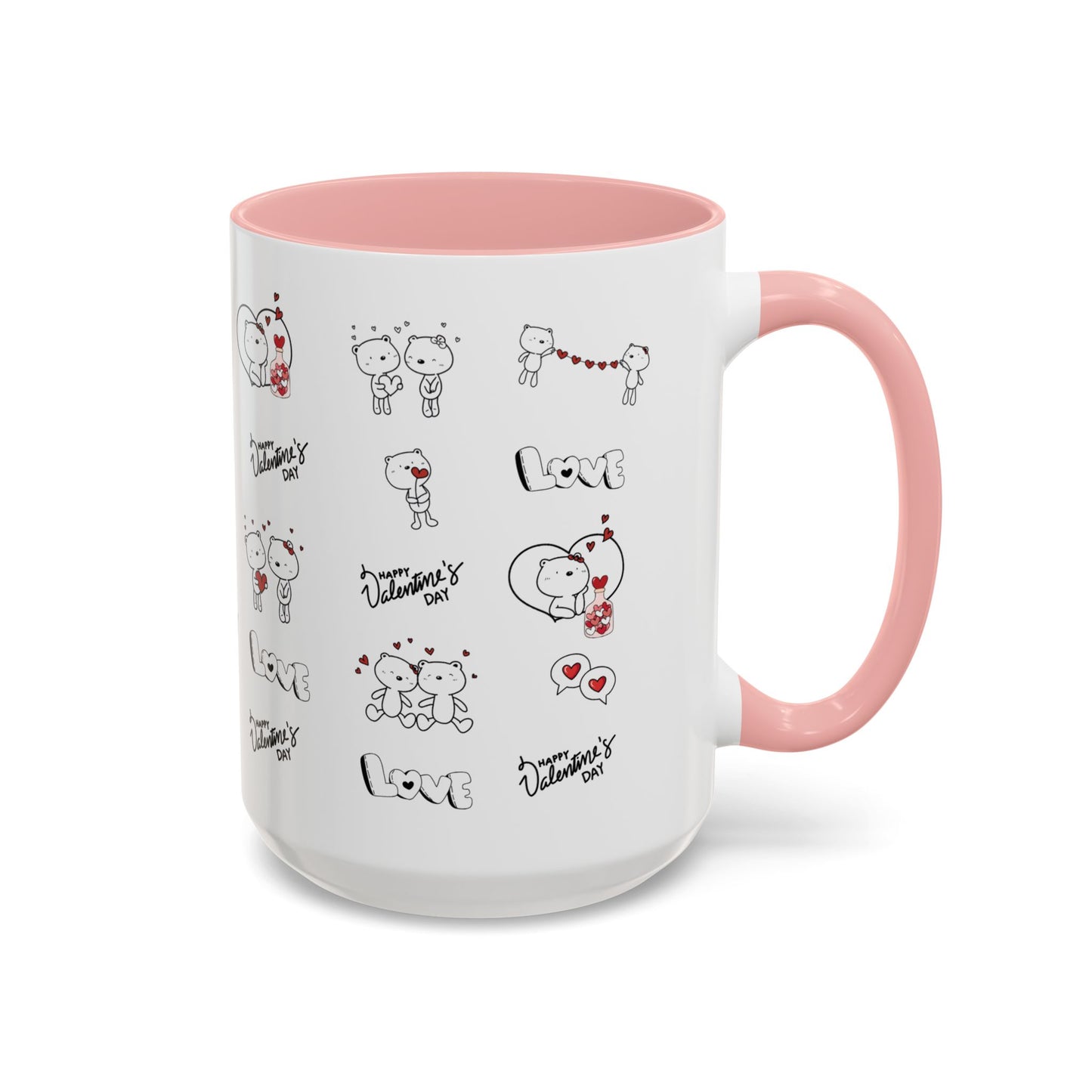 'Sipping on Love' Accent Mug