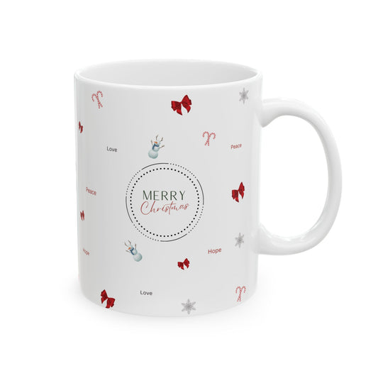 'Merry Christmas' Ceramic Mug