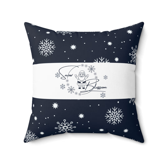 Snowy Square Pillow