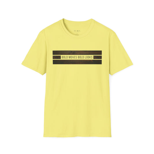 'Bold Moves' Soft style T-Shirt - Motivational Graphic Tee