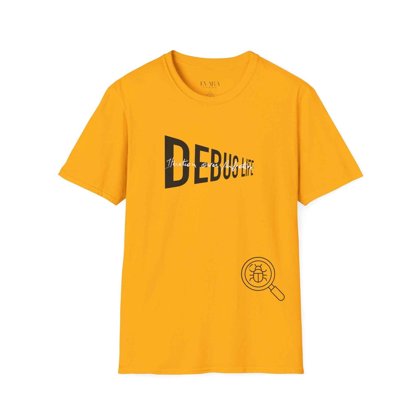 Debug Life T-Shirt-Iteration Over Perfection Graphic Tee