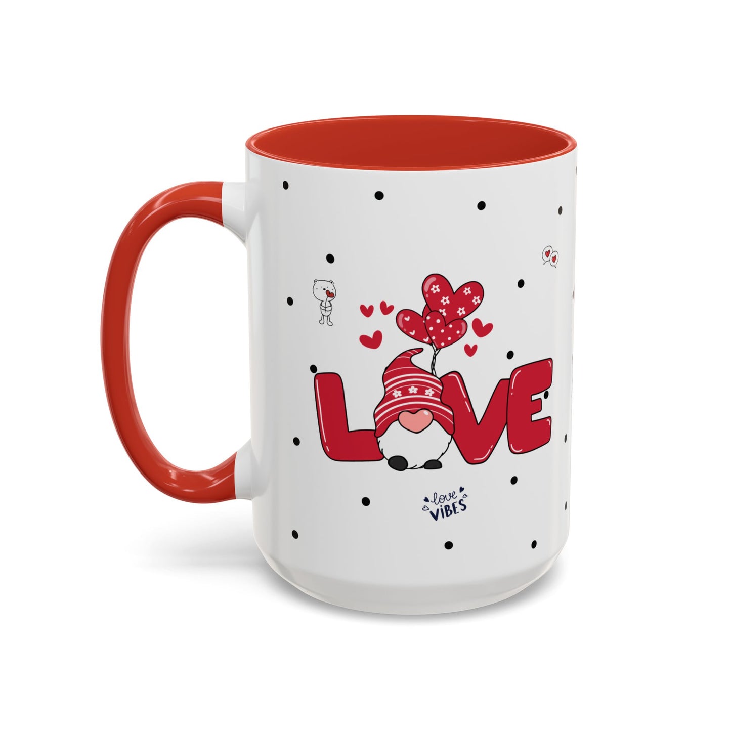 Valentine 'Love Vibes' Coffee Mug