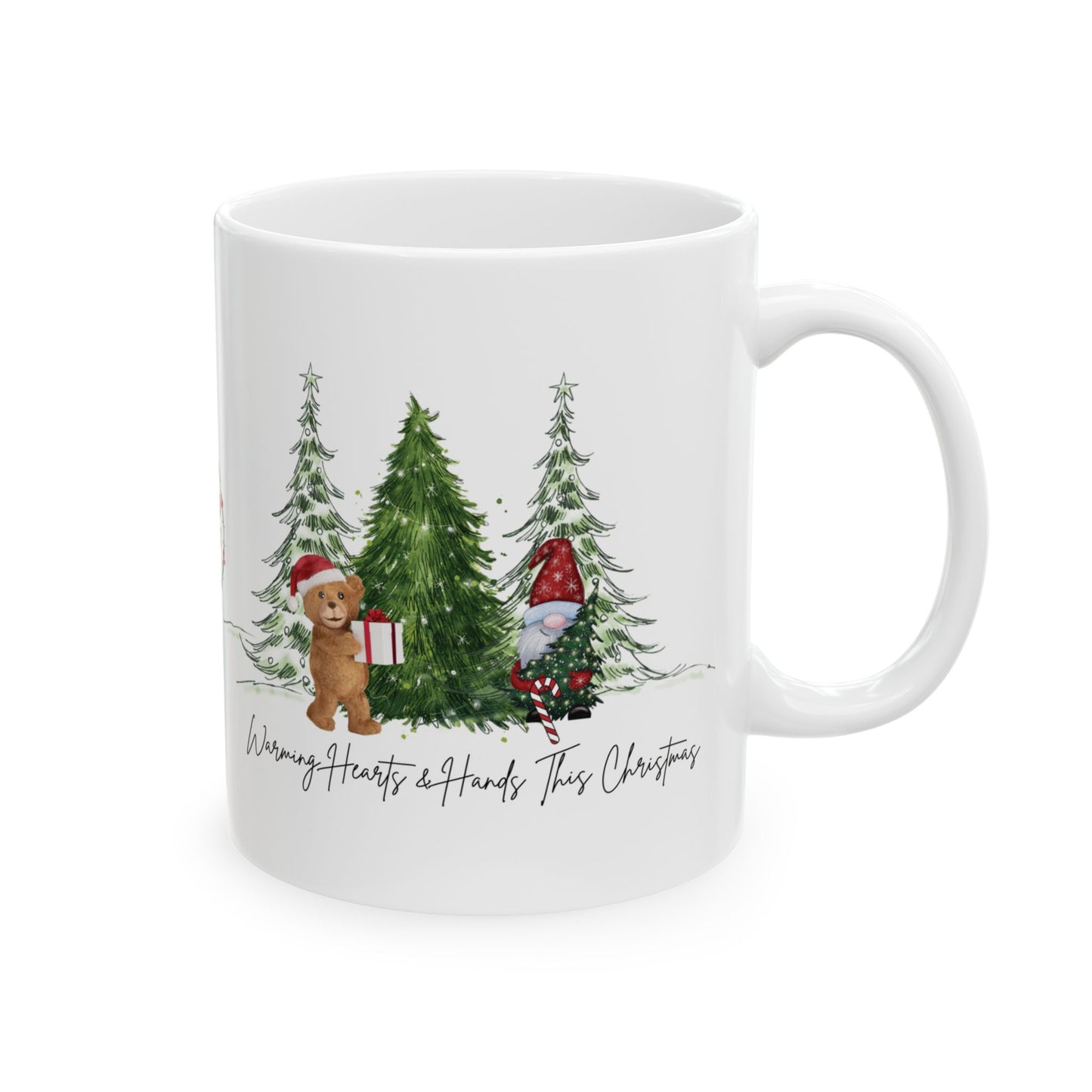 'Warming Hearts and Hands This Christmas' Mug 11oz, 15oz