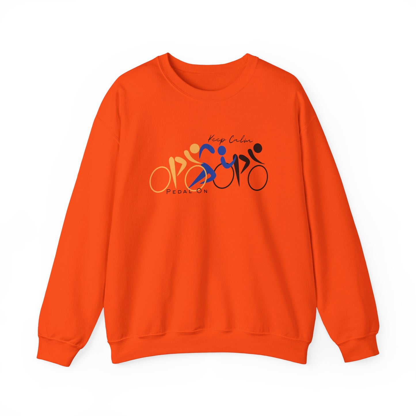 'Keep Calm Pedal on'  Sweatshirt