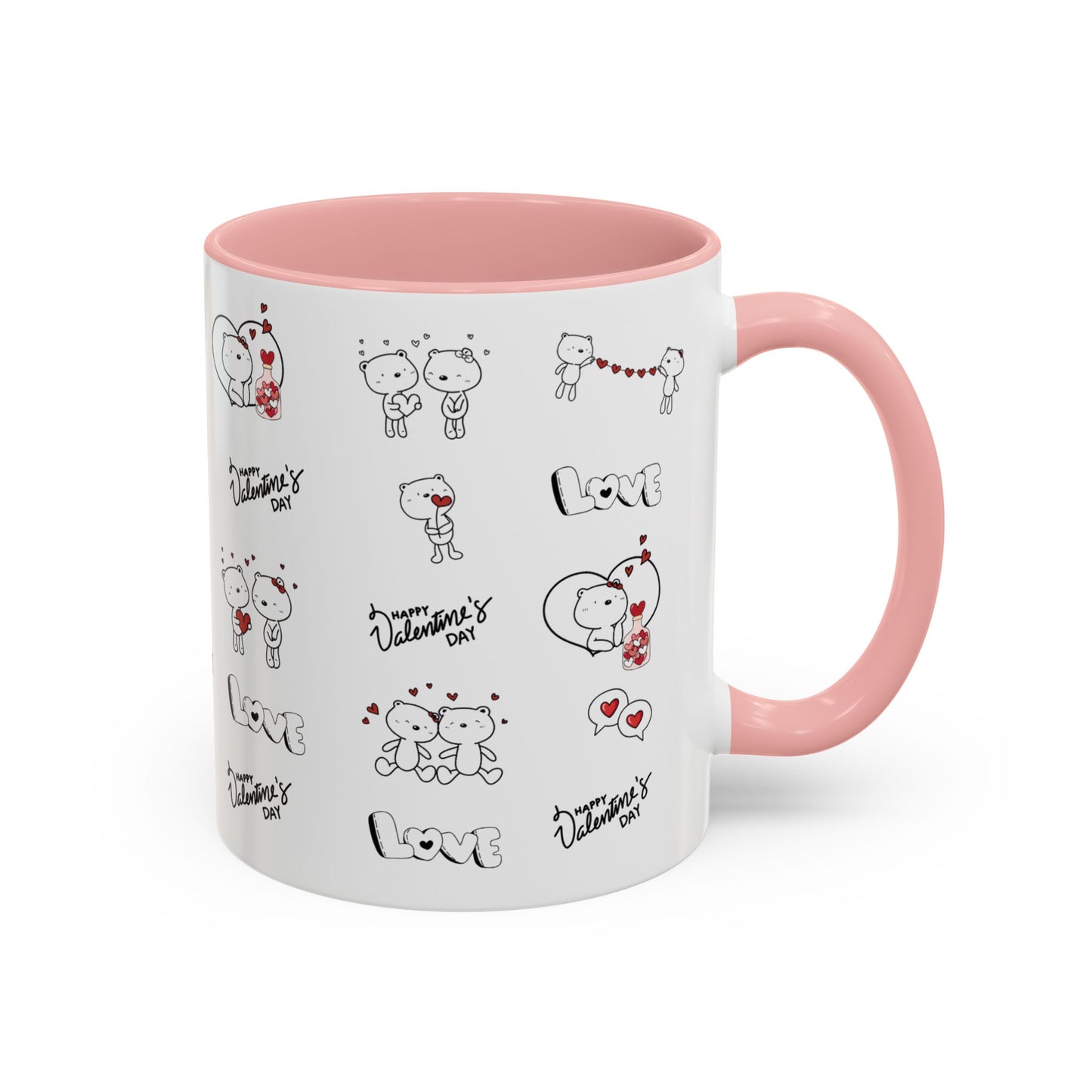 'Sipping on Love' Accent Mug