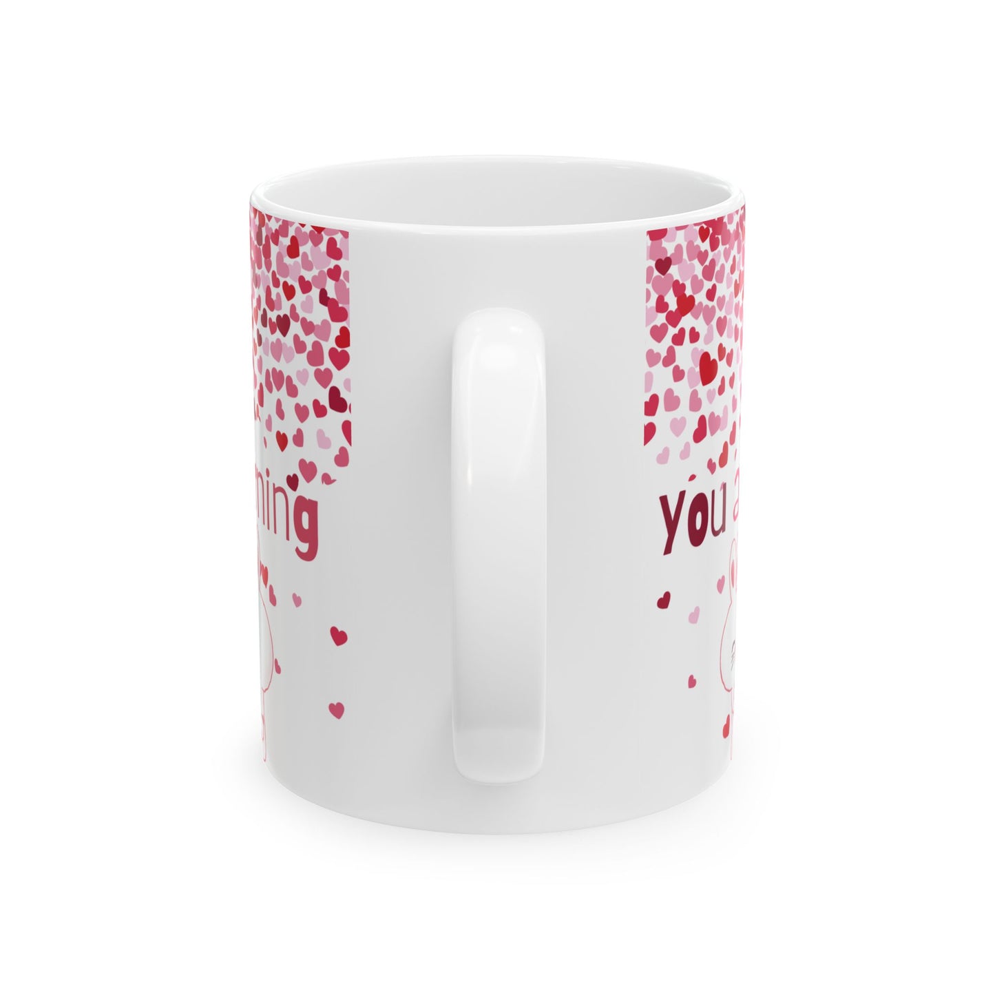 'Yor are the coffee to my morning ' Ceramic Mug