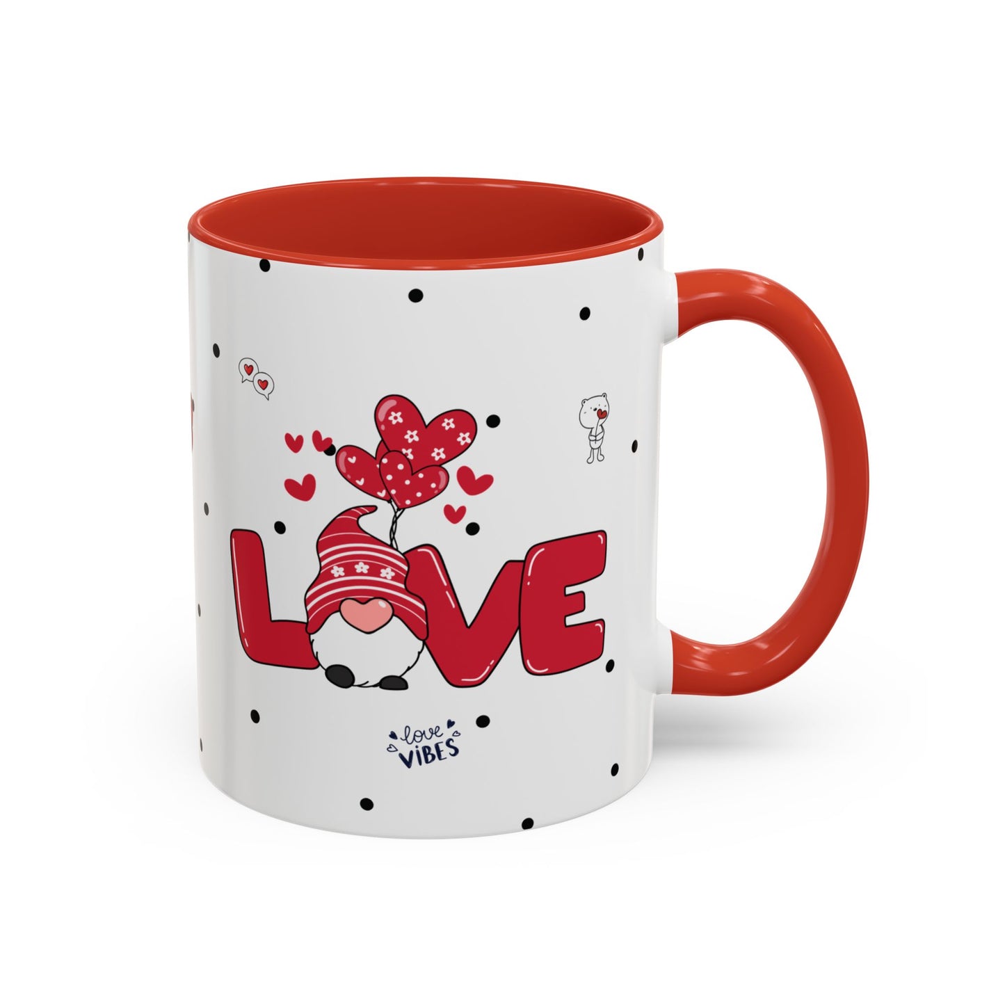 Valentine 'Love Vibes' Coffee Mug