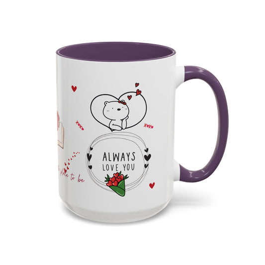 'Always Love You' Valentine's Ceramic Mug