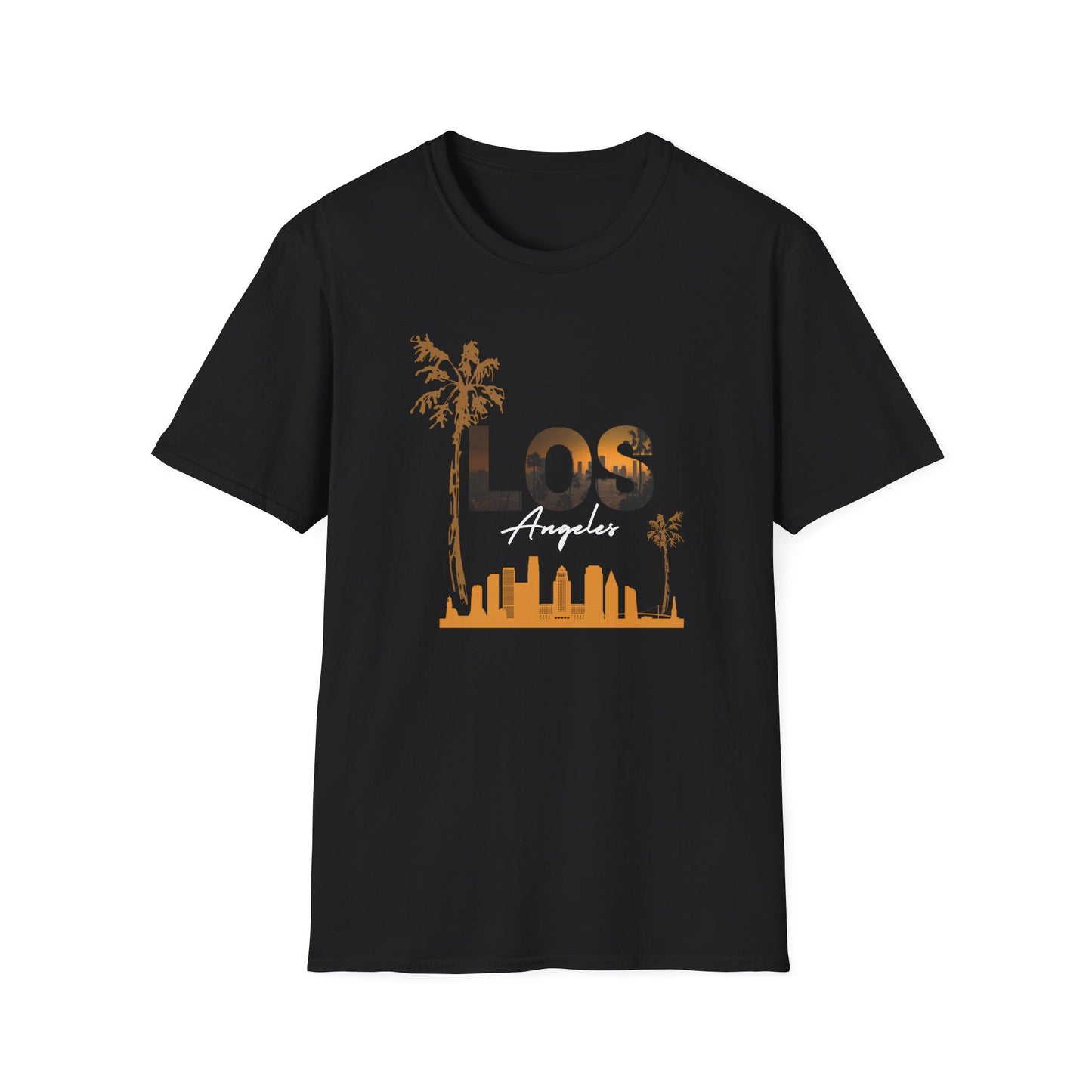 Los Angeles Skyline Graphic T-Shirt - Perfect Summer Wear