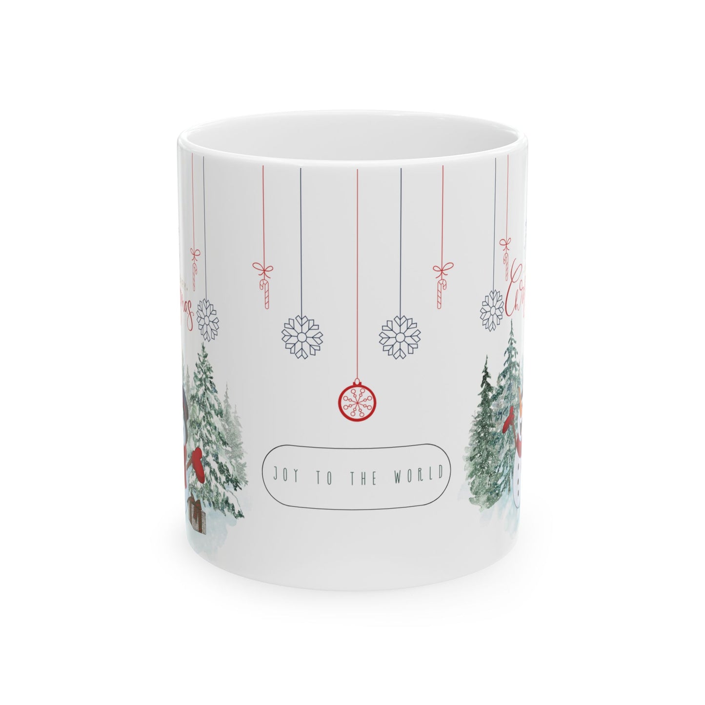 Christmas Joy in every Sip- Ceramic Mug (11oz, 15oz)