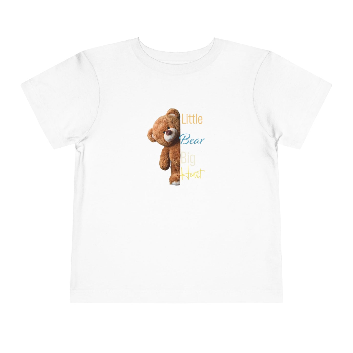 Toddler Short Sleeve Cute Teddy  Tee