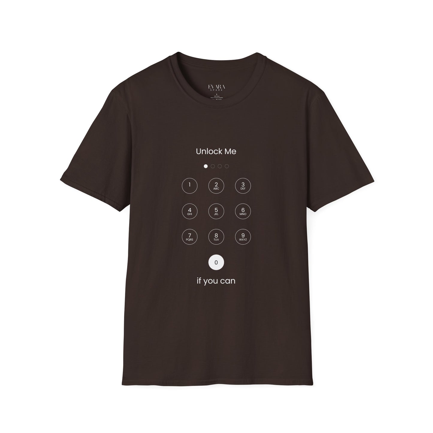 Unlock Me" graphic unisex t-shirt 
