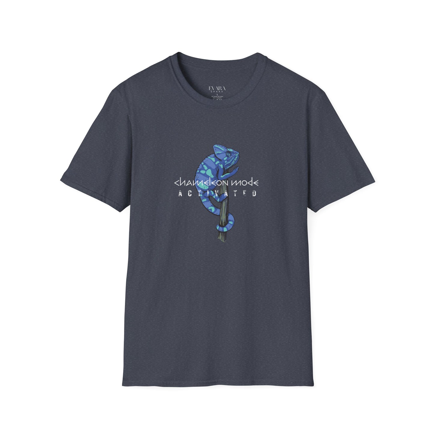Chameleon Mode Activated Graphic T-Shirt for Men-Trendy Streetwear Tee