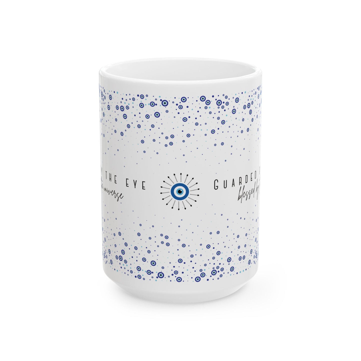 Evil Eye Ceramic Mug 11oz, 15oz