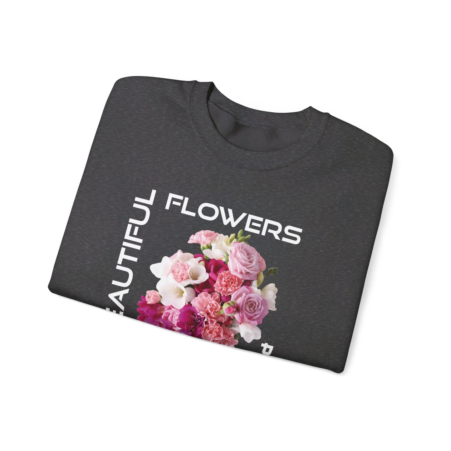 Beautiful Flowers Crewneck Sweatshirt