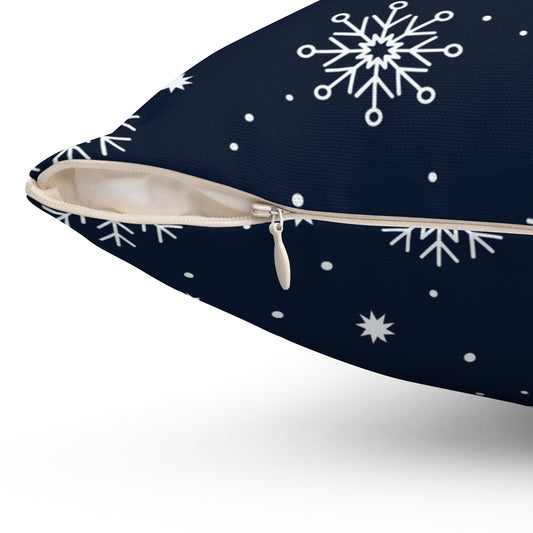 Snowy Square Pillow