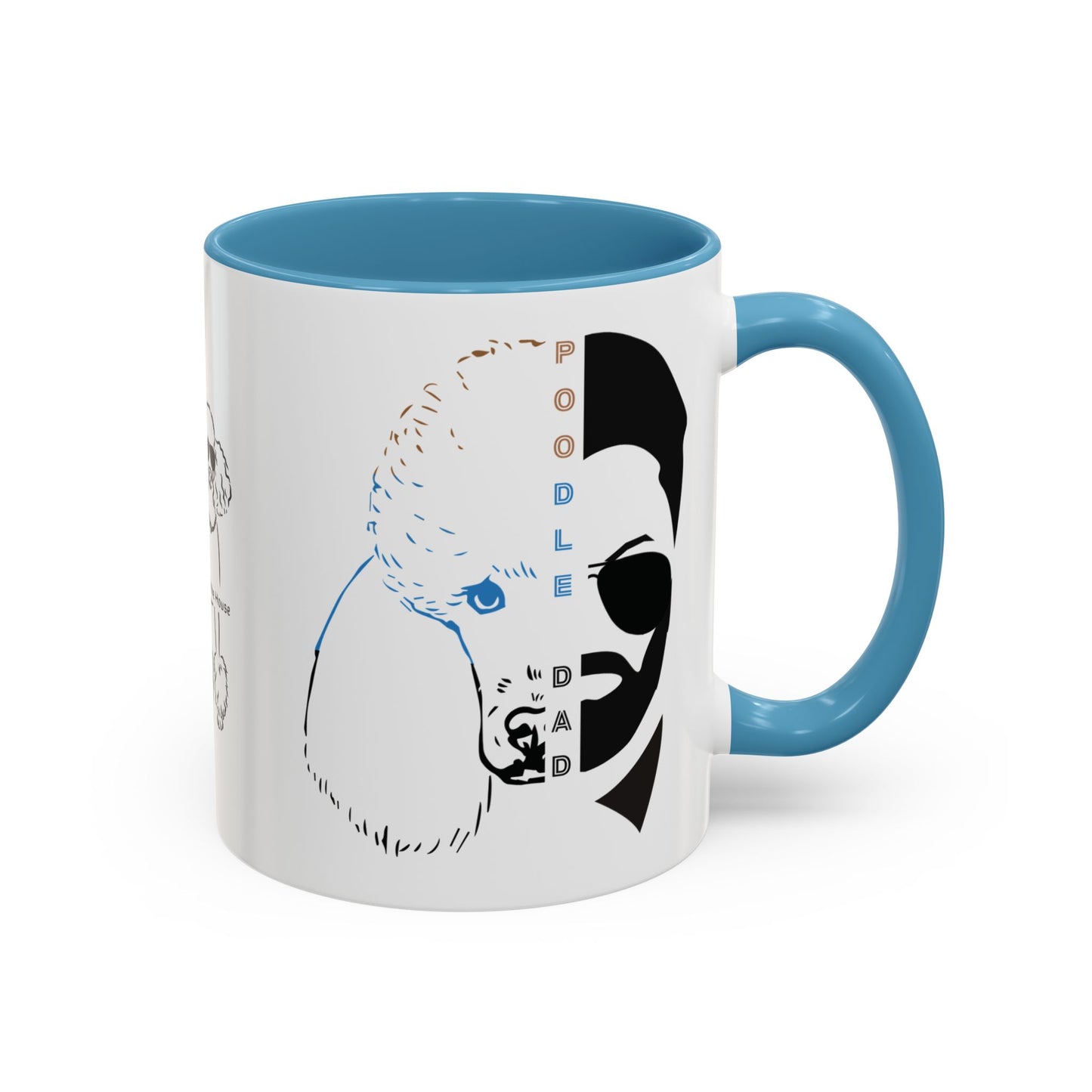 'Poodle Dad' Ceramic Mug