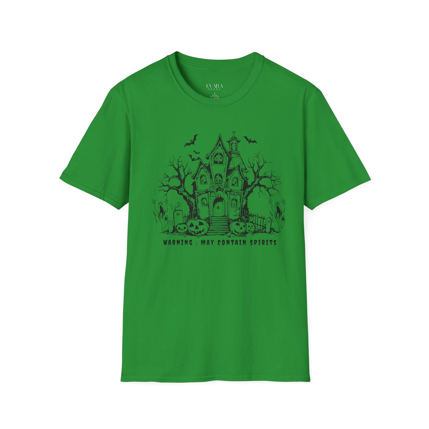 Halloween Ghost House T-Shirt, Spooky Tee for Fall, Trick or Treat Apparel
