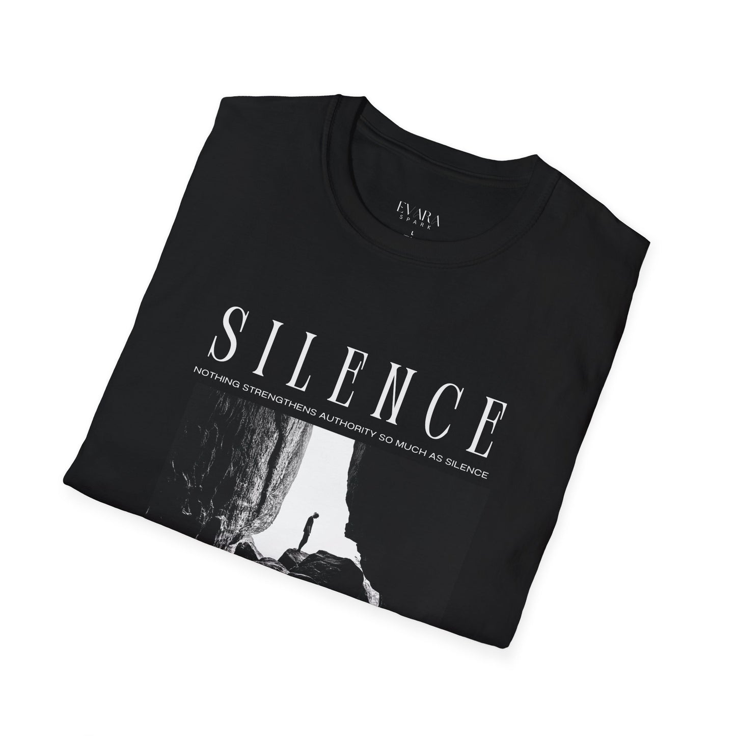 'Silence' Inspirational T-Shirt - Motivational Graphic Tee