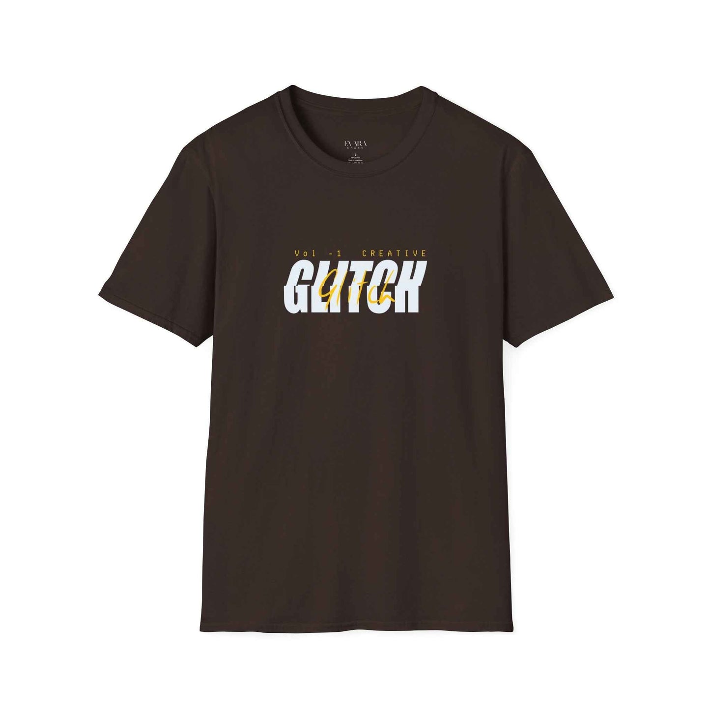 Glitch Graphic T-Shirt-Digital soul