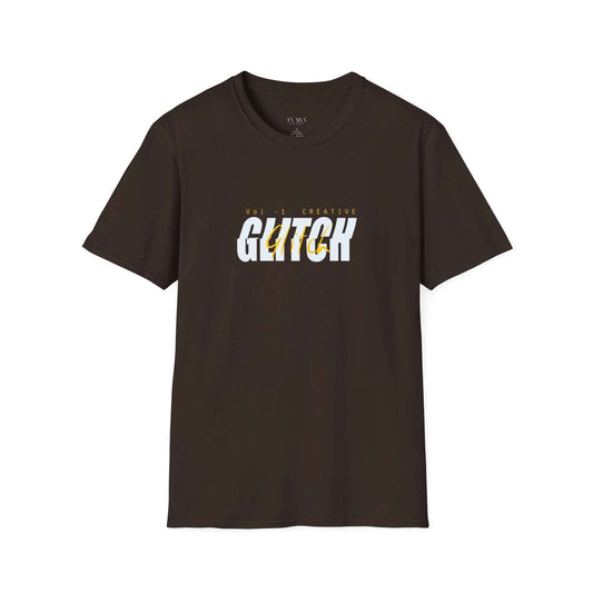 Glitch Graphic T-Shirt-Digital soul