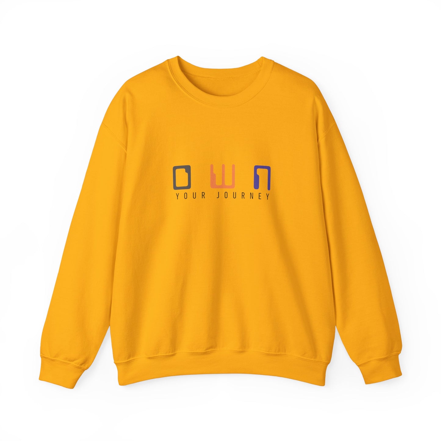 Men's Crewneck Sweatshirt - Own Your Journey Design