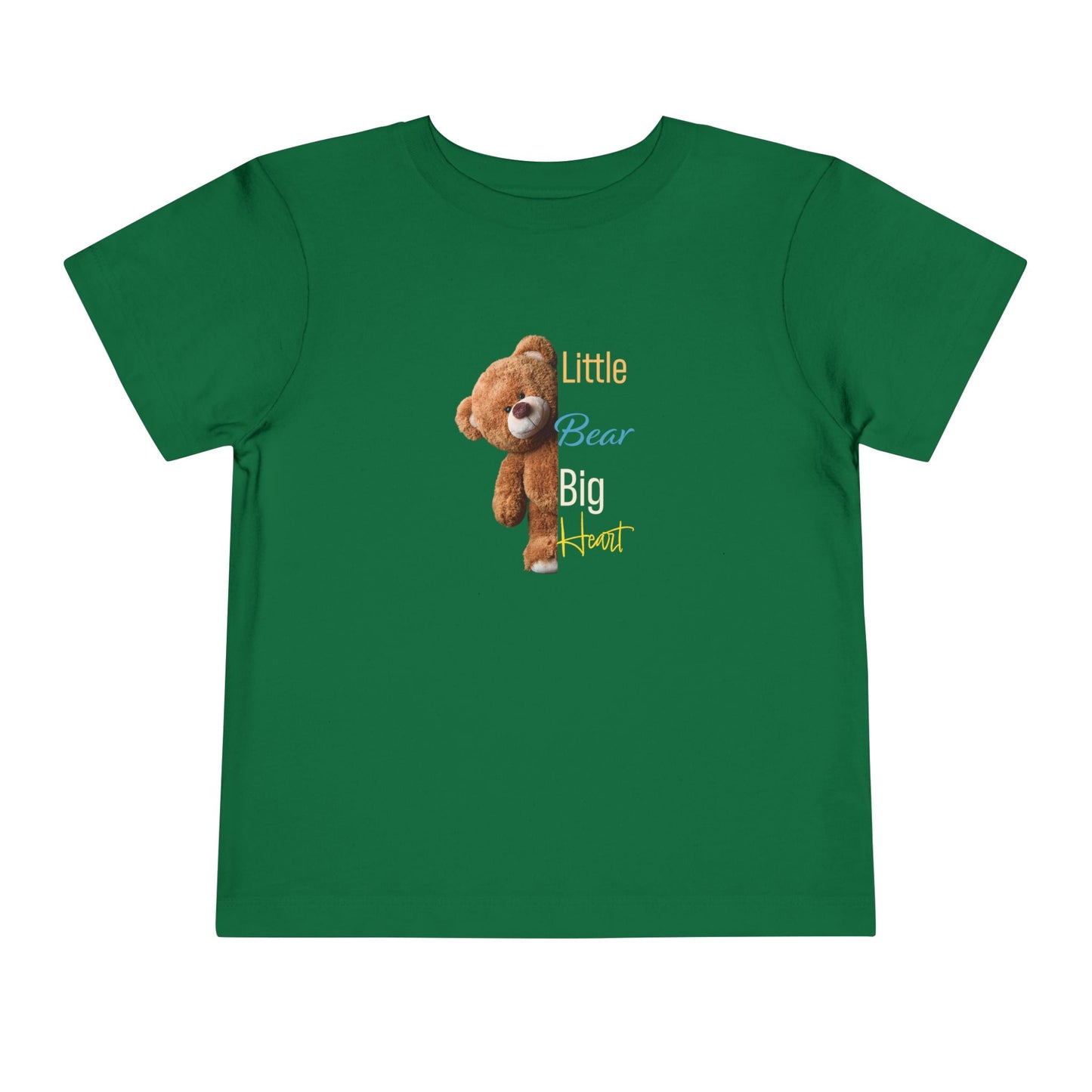 Toddler Short Sleeve Cute Teddy  Tee