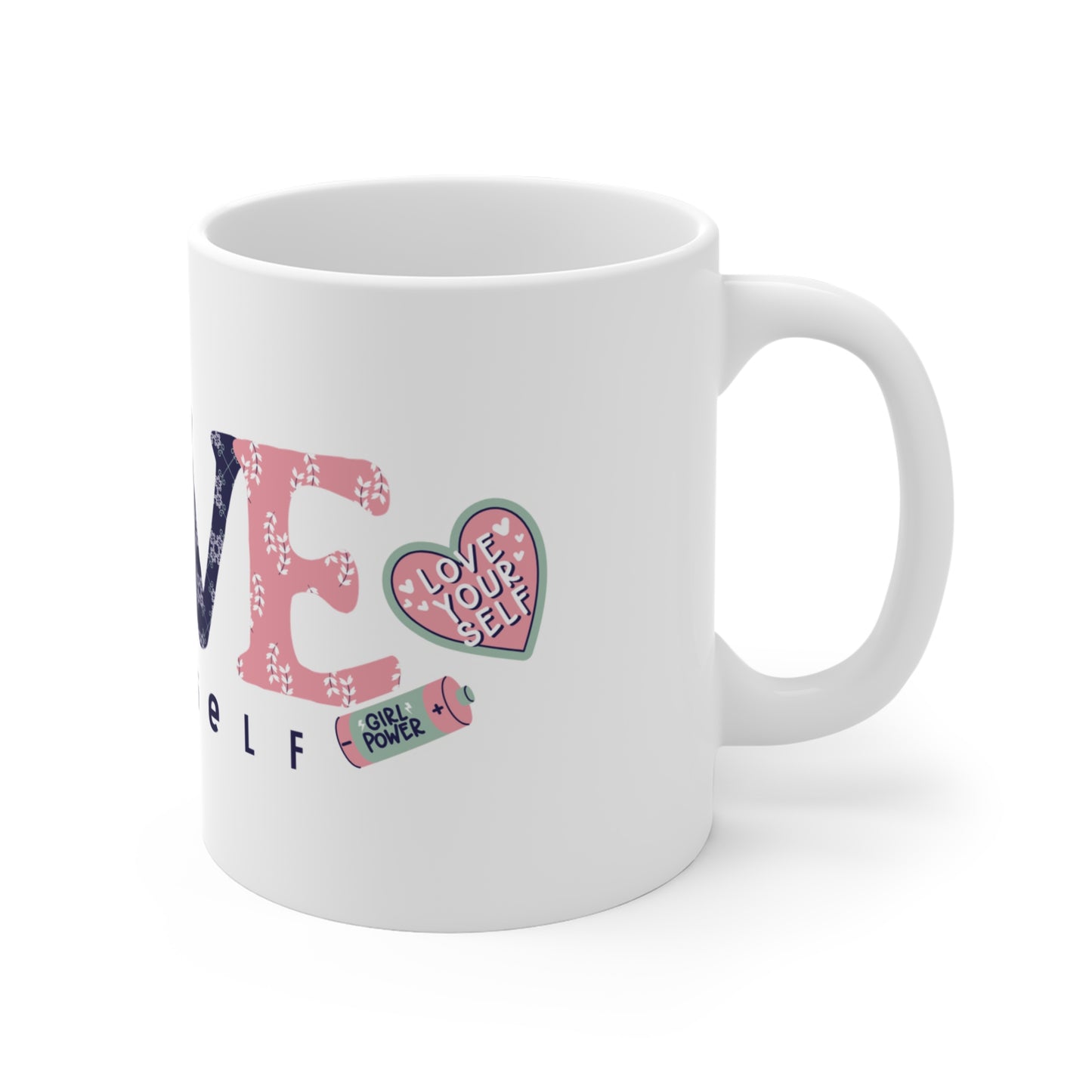 'Girl's Rule' Love Mug 11oz