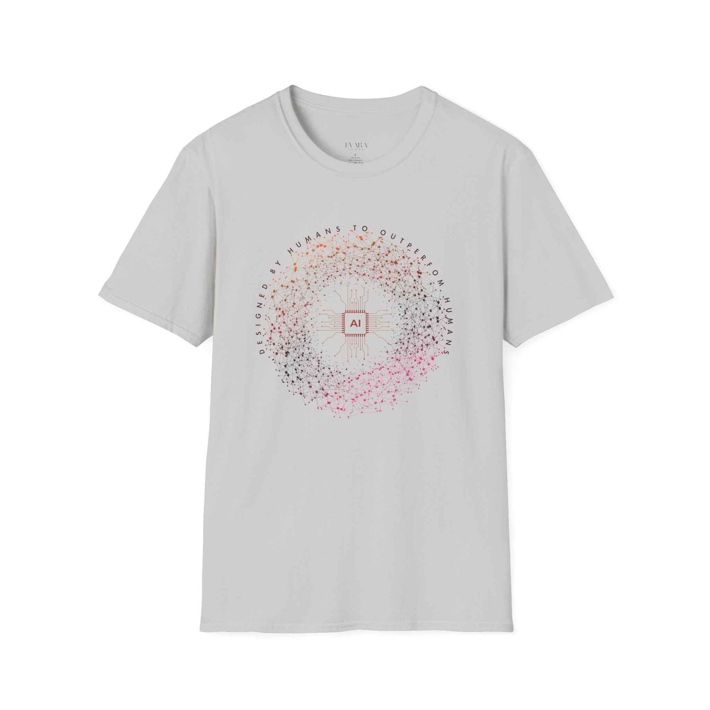 'Designed by Humans to Outperform Humans' Graphic T-Shirt – Digital Circuit Streetwear