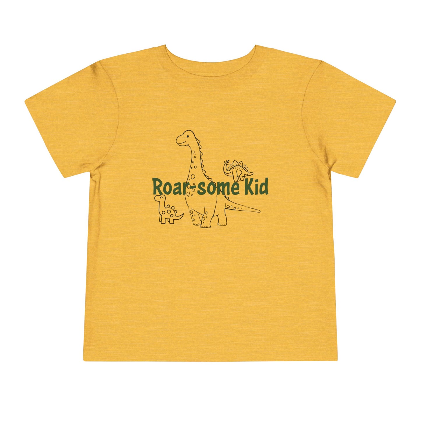 Toddler Short Sleeve Dinosaur Tee