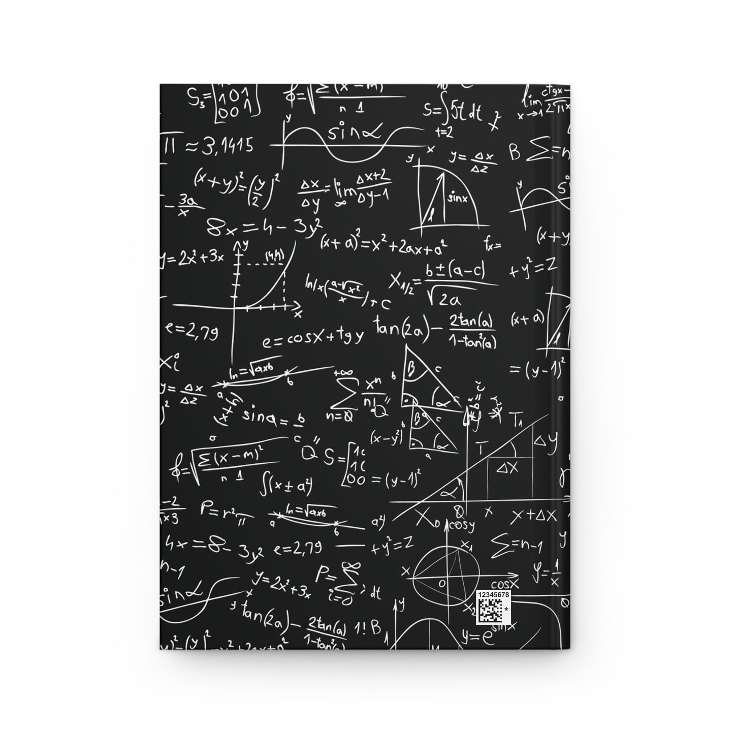 Formula Themed Notebook Journal
