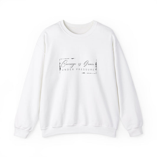 "Courage is Grace under pressure" Men's Crewneck Sweatshirt