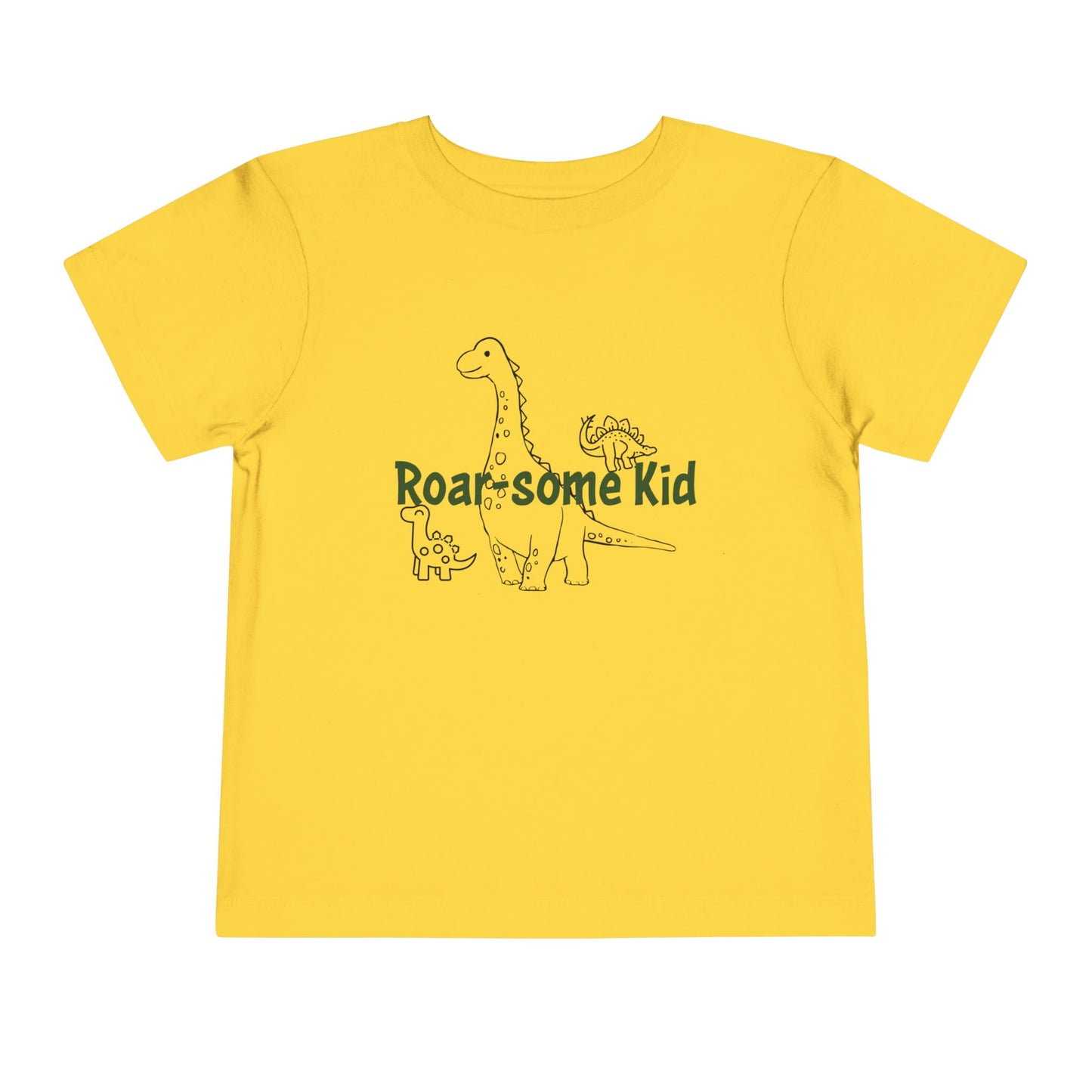 Toddler Short Sleeve Dinosaur Tee