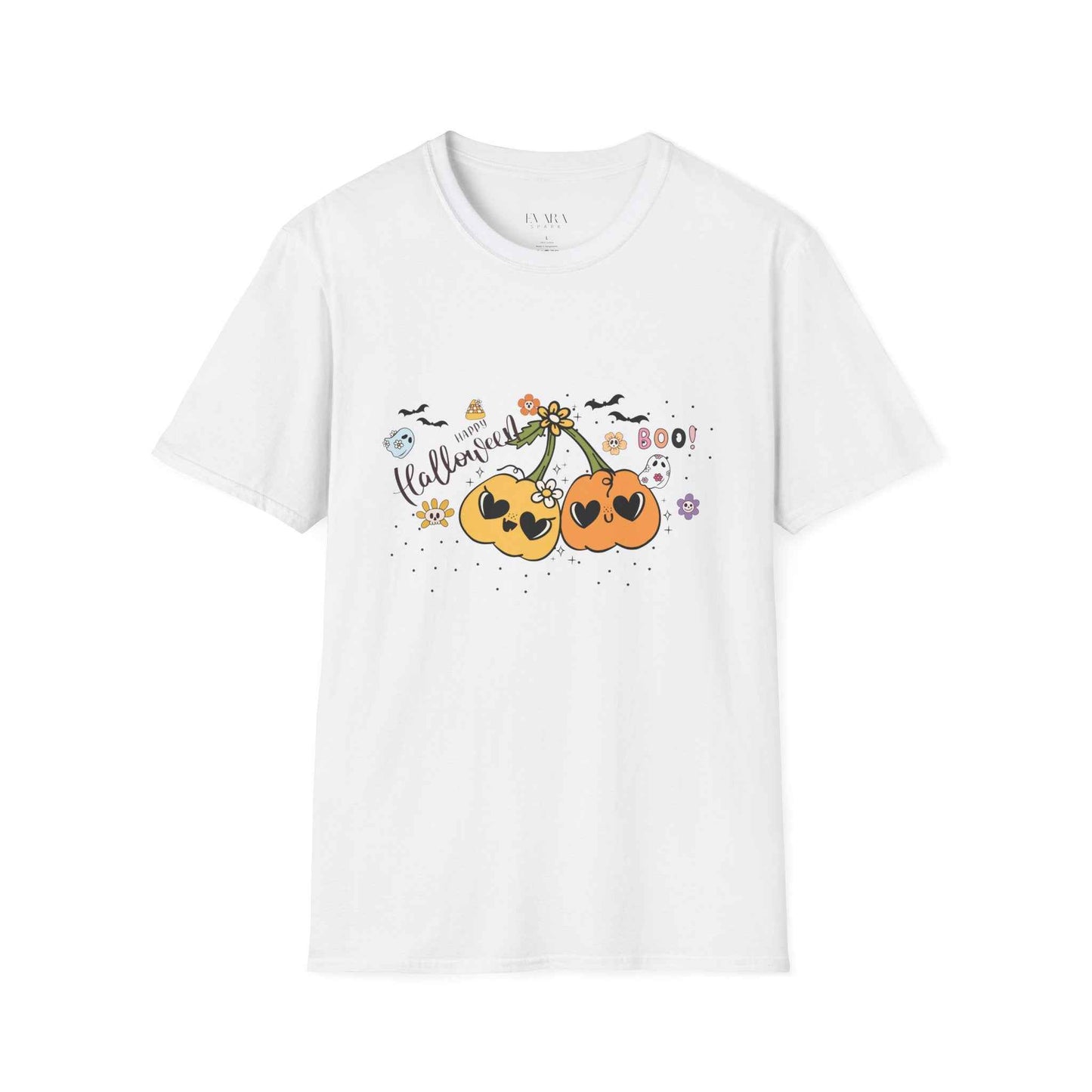 Cozy Ghost Halloween T-Shirt
