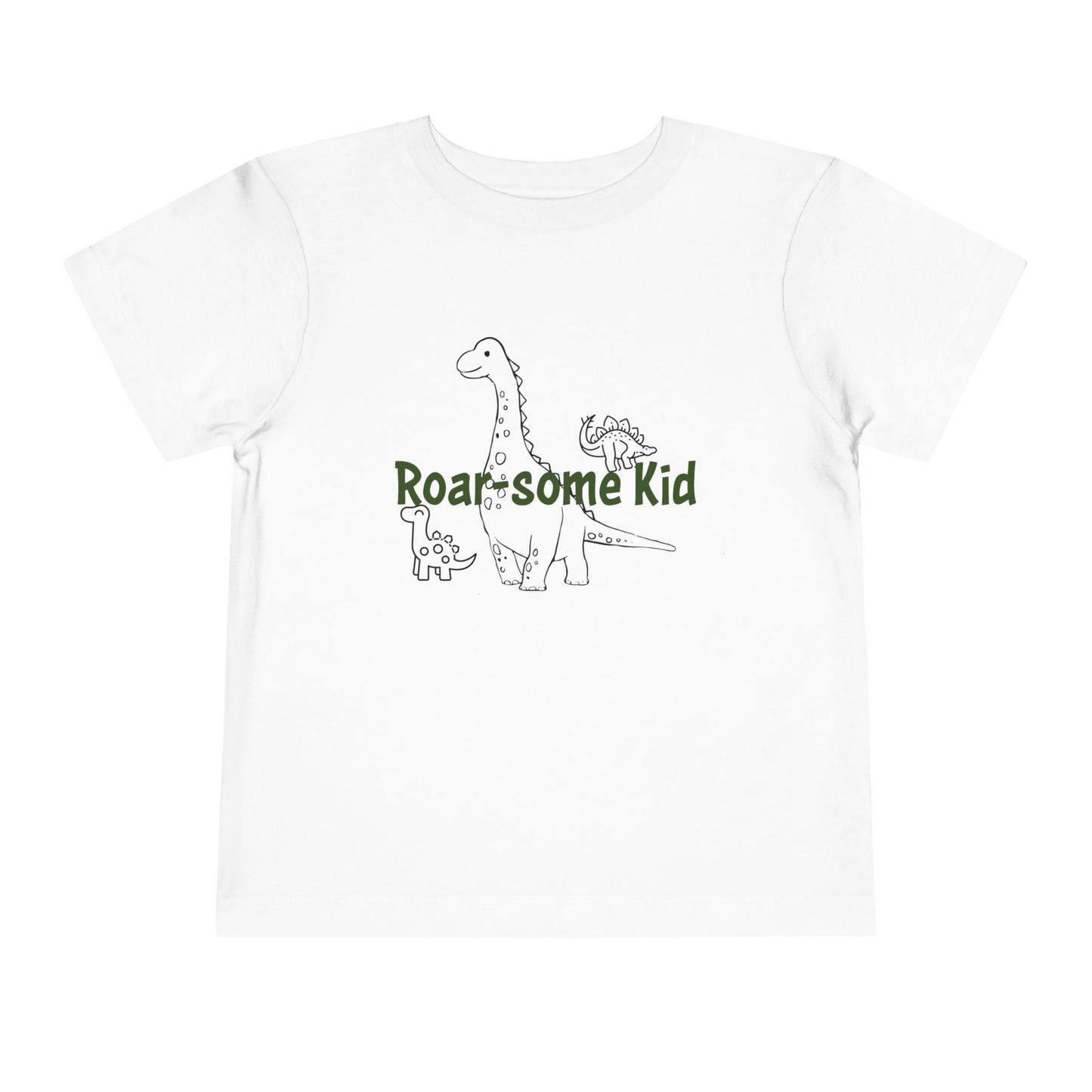 Toddler Short Sleeve Dinosaur Tee