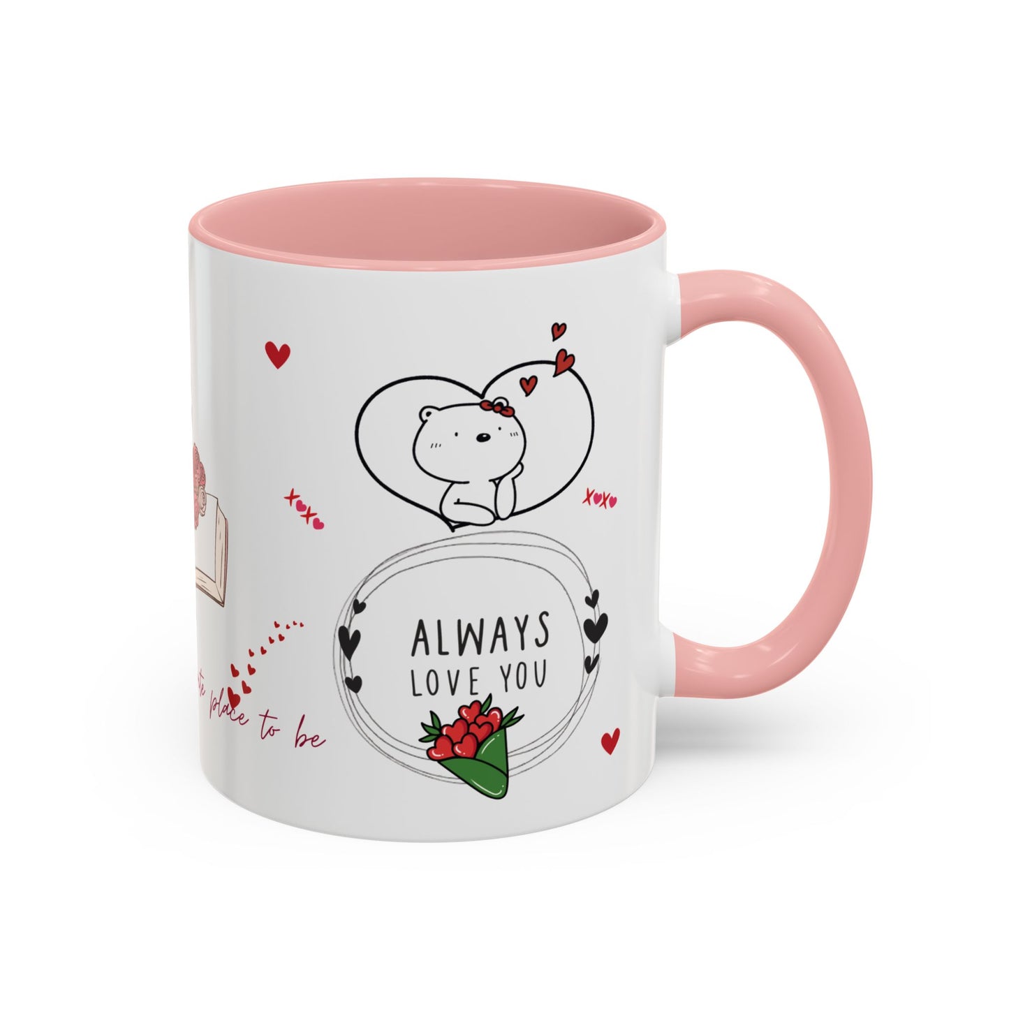 'Always Love You' Valentine's Ceramic Mug