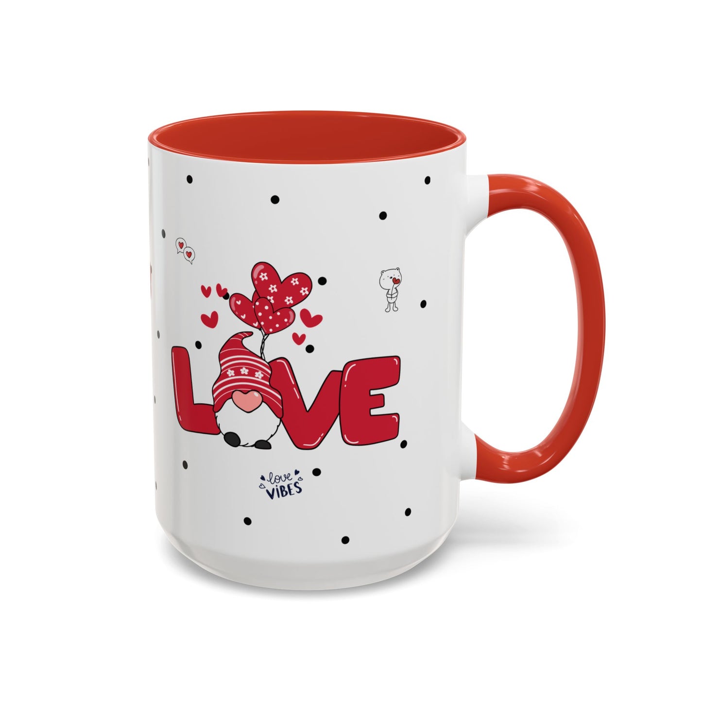 Valentine 'Love Vibes' Coffee Mug