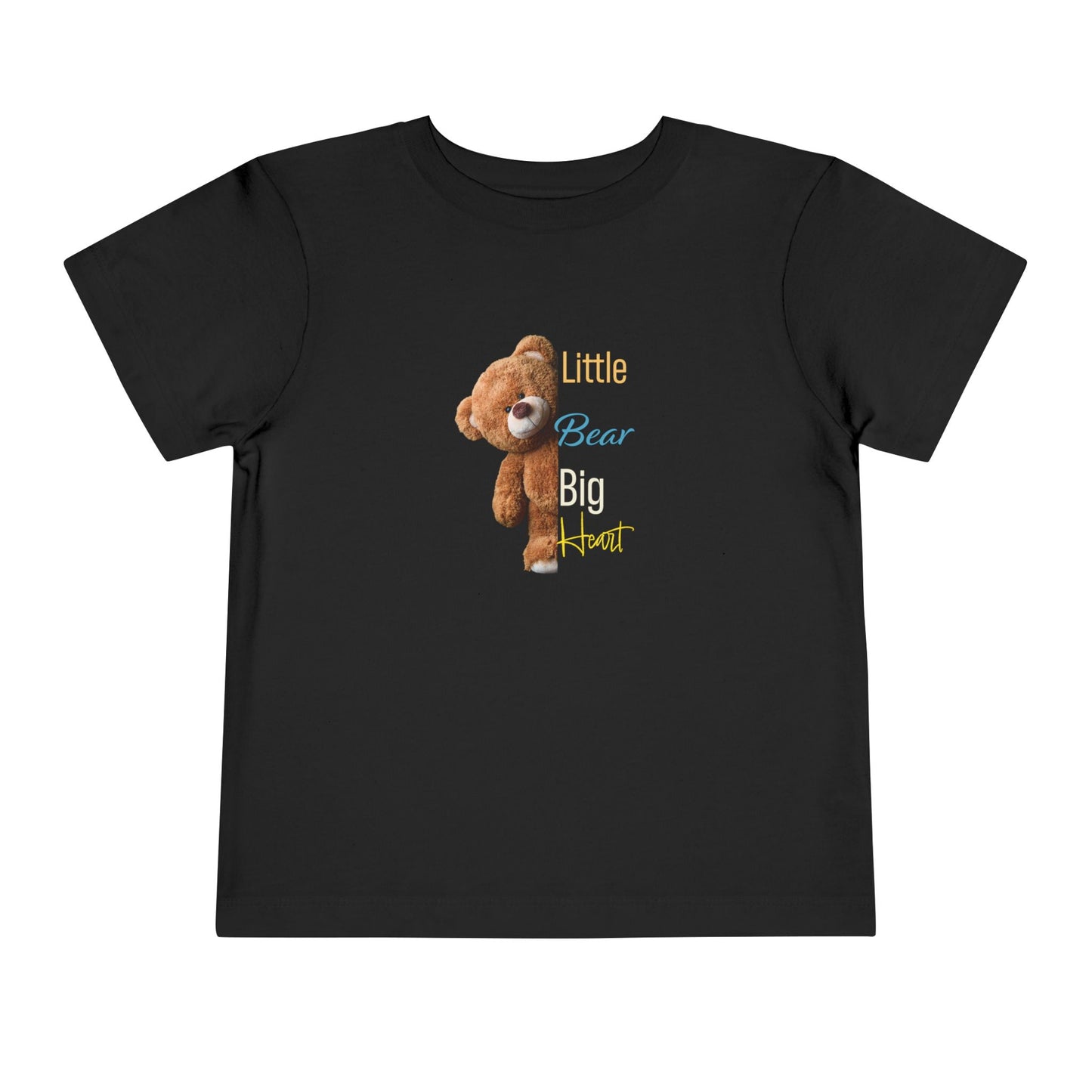 Toddler Short Sleeve Cute Teddy  Tee