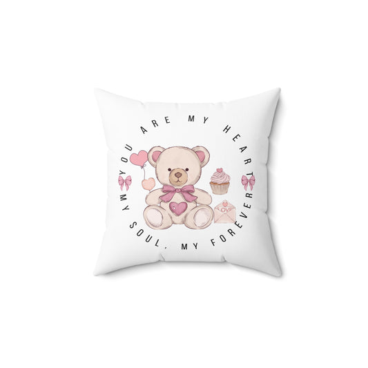 'You Are My Heart' Throw Pillow